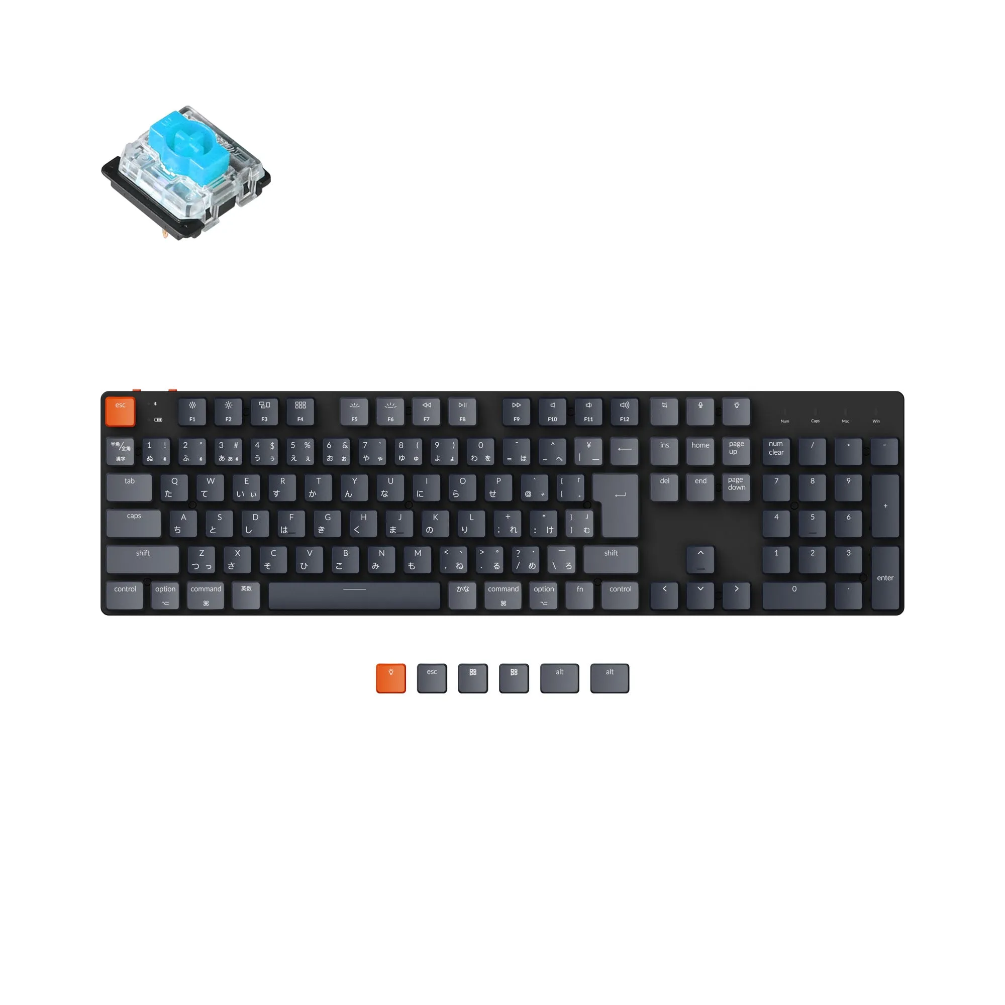 Keychron K5 SE Wireless Mechanical Keyboard (Japan JIS Layout)