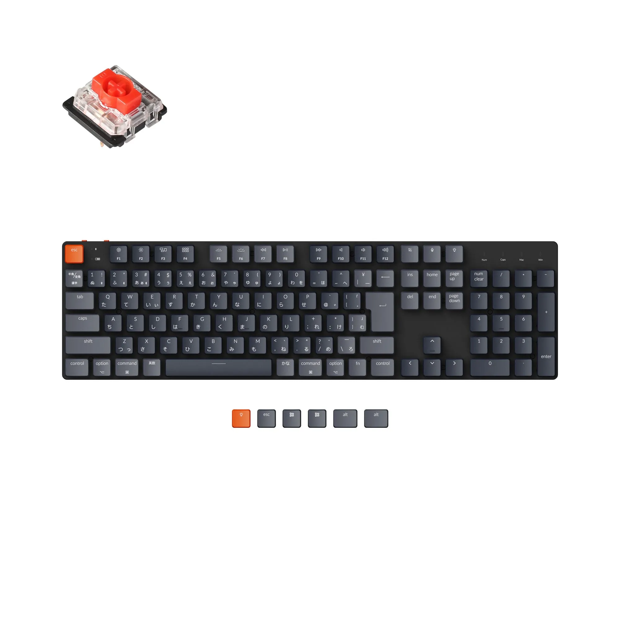 Keychron K5 SE Wireless Mechanical Keyboard (Japan JIS Layout)