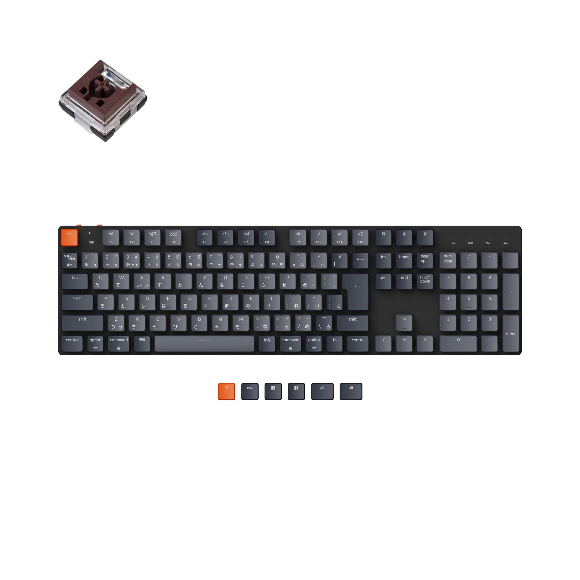 Keychron K5 SE Wireless Mechanical Keyboard (Japan JIS Layout)