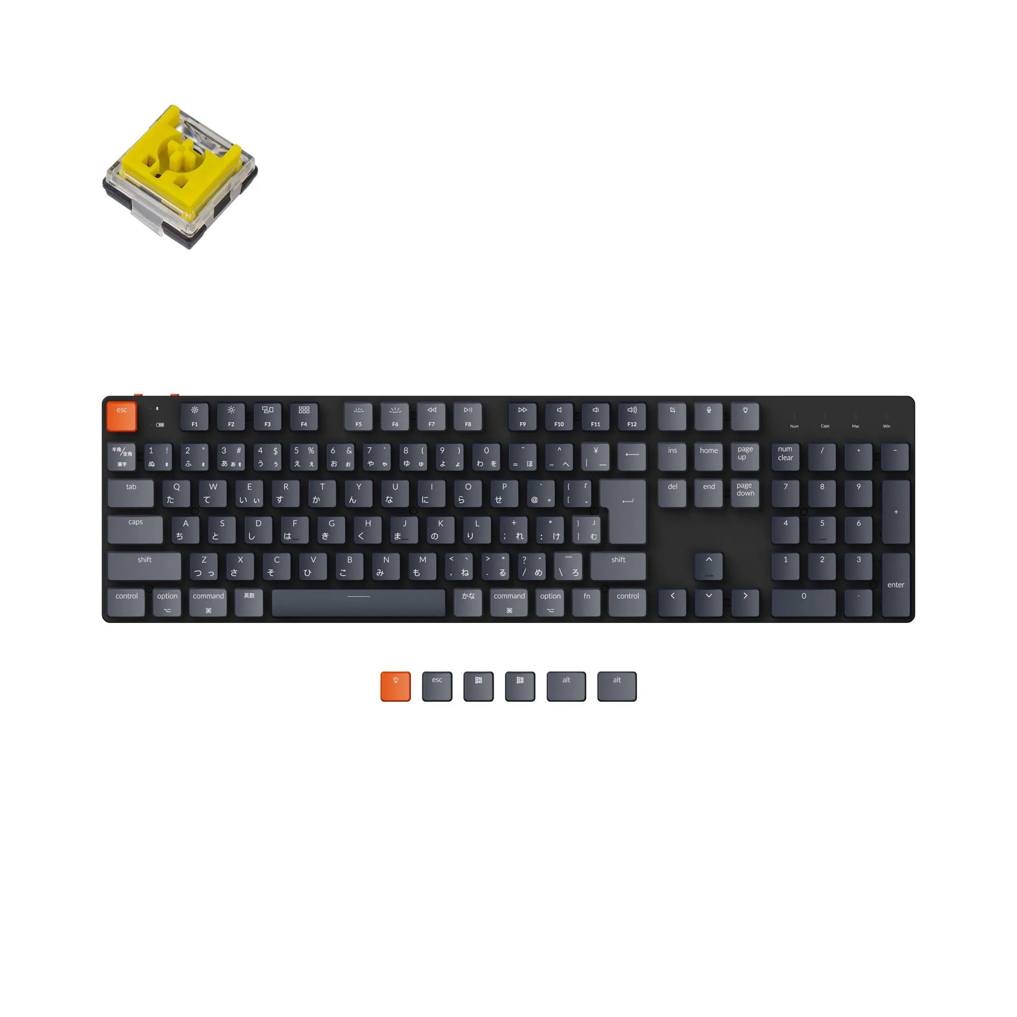 Keychron K5 SE Wireless Mechanical Keyboard (Japan JIS Layout)