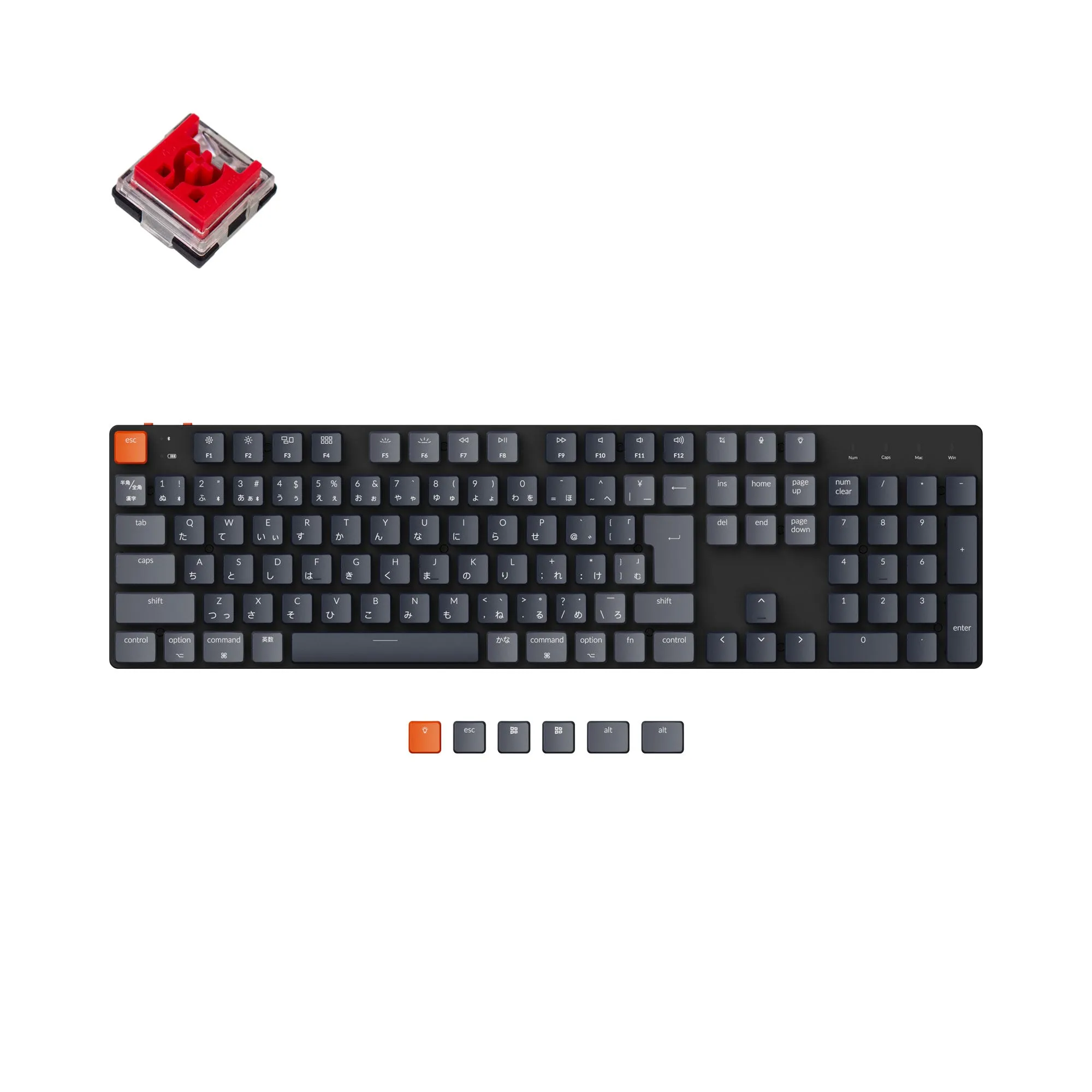 Keychron K5 SE Wireless Mechanical Keyboard (Japan JIS Layout)