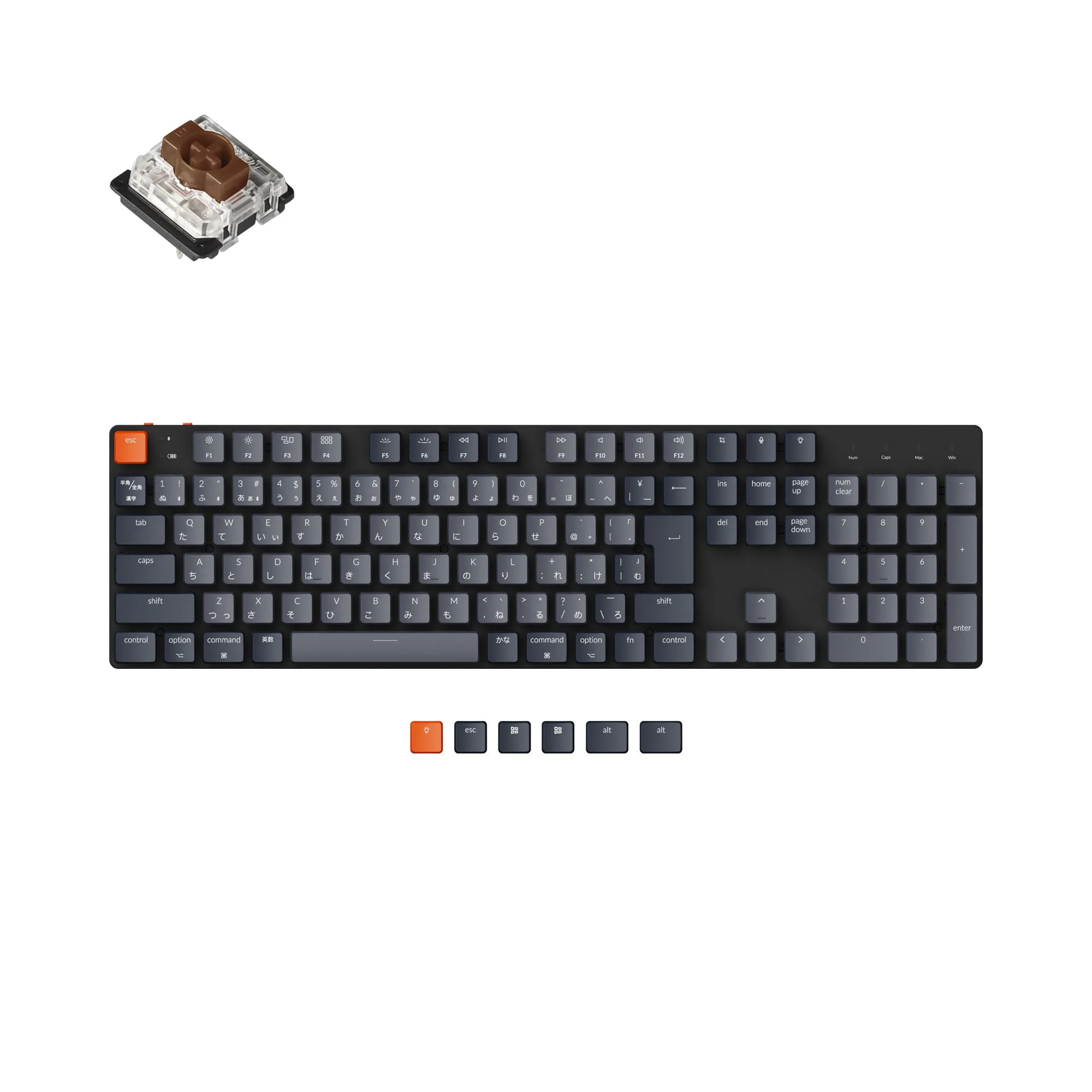 Keychron K5 SE Wireless Mechanical Keyboard (Japan JIS Layout)