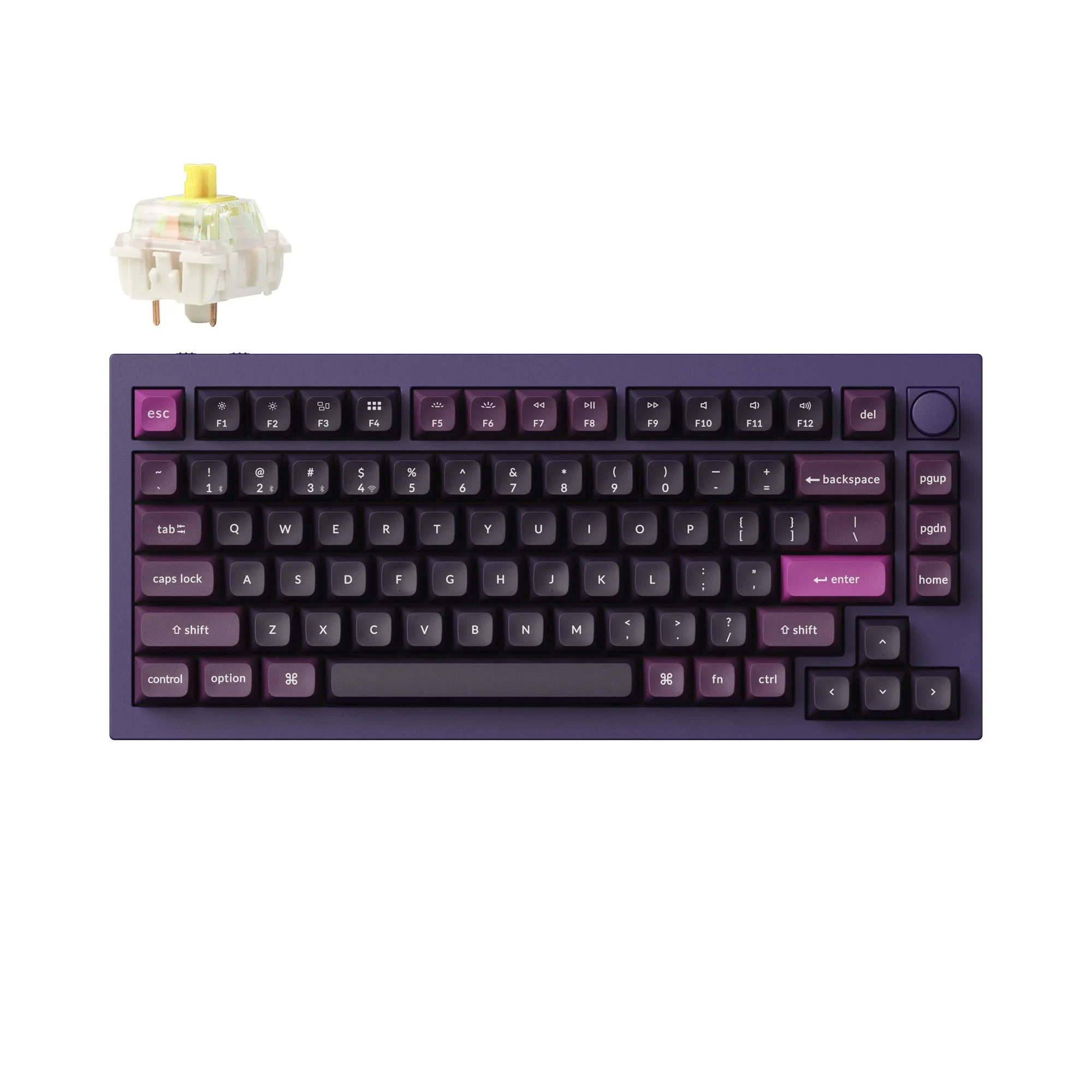 Keychron Q1 Max QMK/VIA Wireless Custom Mechanical Keyboard