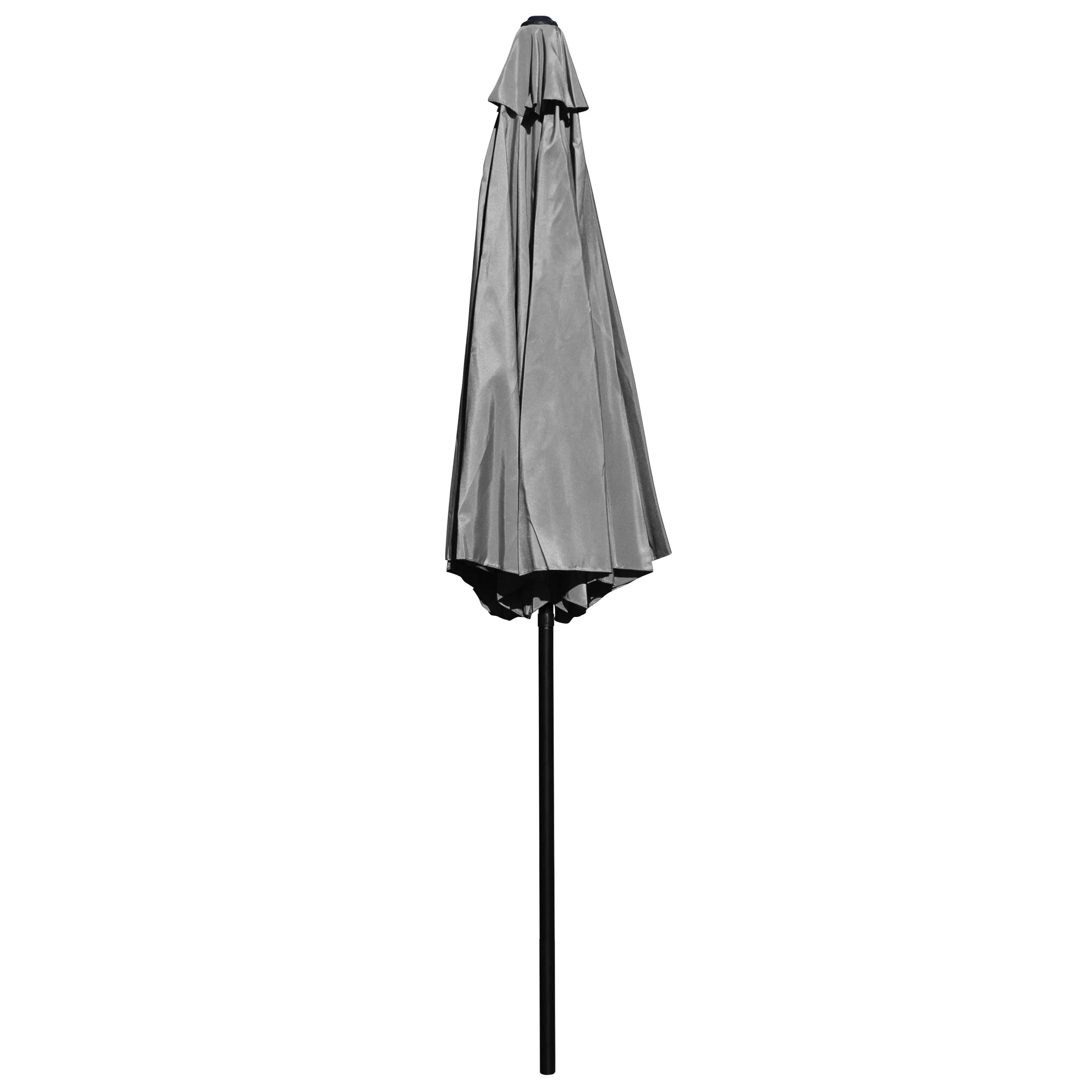 Kona 9 FT Round Umbrella with 1.5" Diameter Aluminum Pole with Crank and Tilt Function