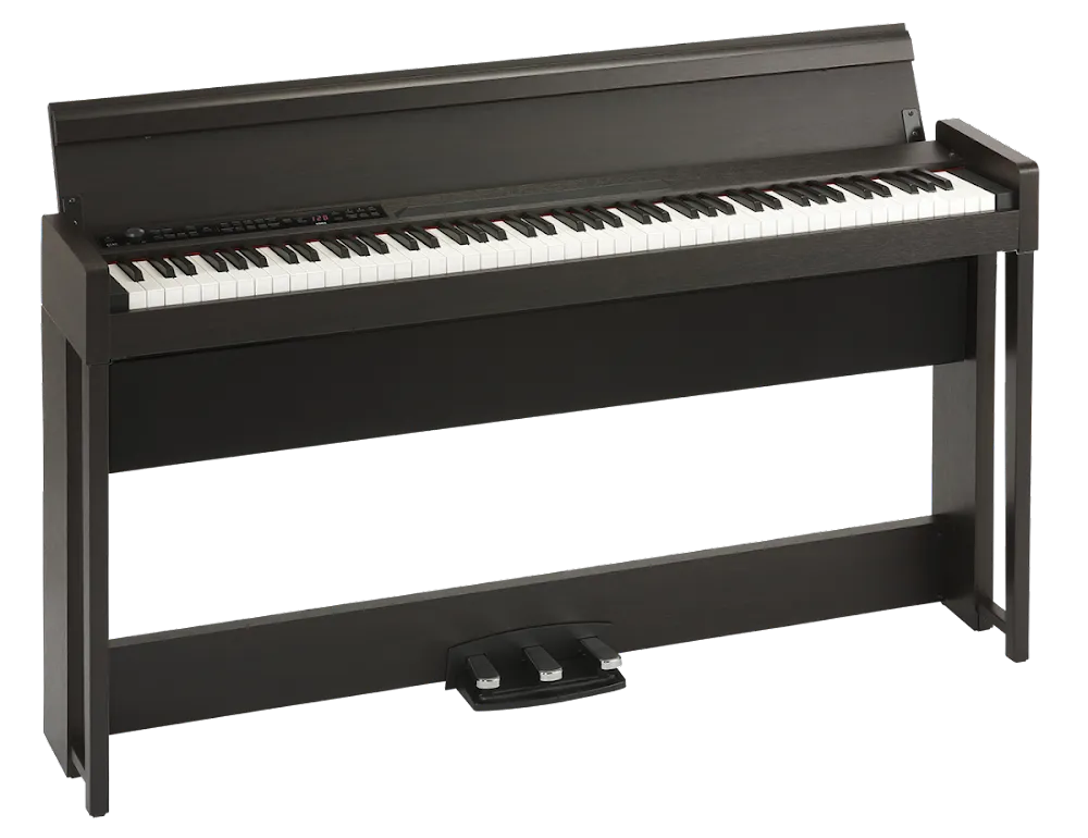 Korg C1 Air 88-Key Digital Piano with Bluetooth ‚Äì Brown