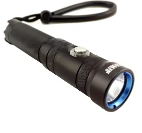 Kraken Sports NR-1000 Back Up Dive Light 1000 Lumens, 330ft/100m Depth Rating, 90 Minutes Burn Time at Full Power