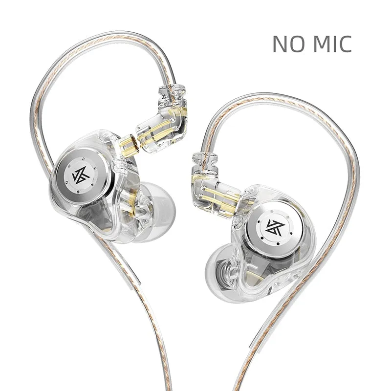 KZ EDX PRO Dynamic Earphones HIFI Bass Earbuds In Ear Monitor Earphones Sport Noise Cancelling Headset KZ EDXPRO MT1 CSN ZST SKS