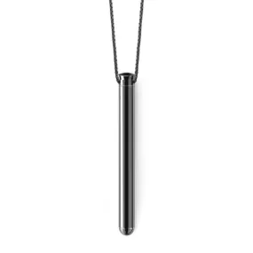 Le Wand Necklace Vibe Discreet Jewelry Vibrator Black