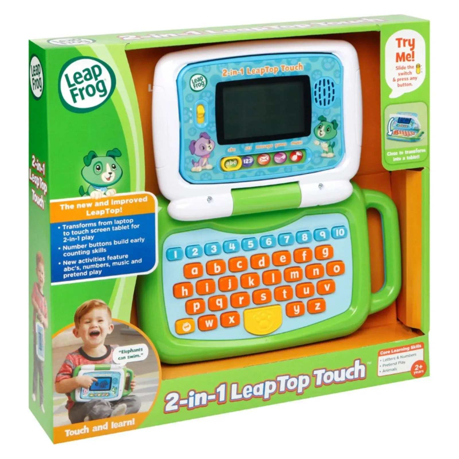 LeapFrog 2-in-1 LeapTop Touch Laptop