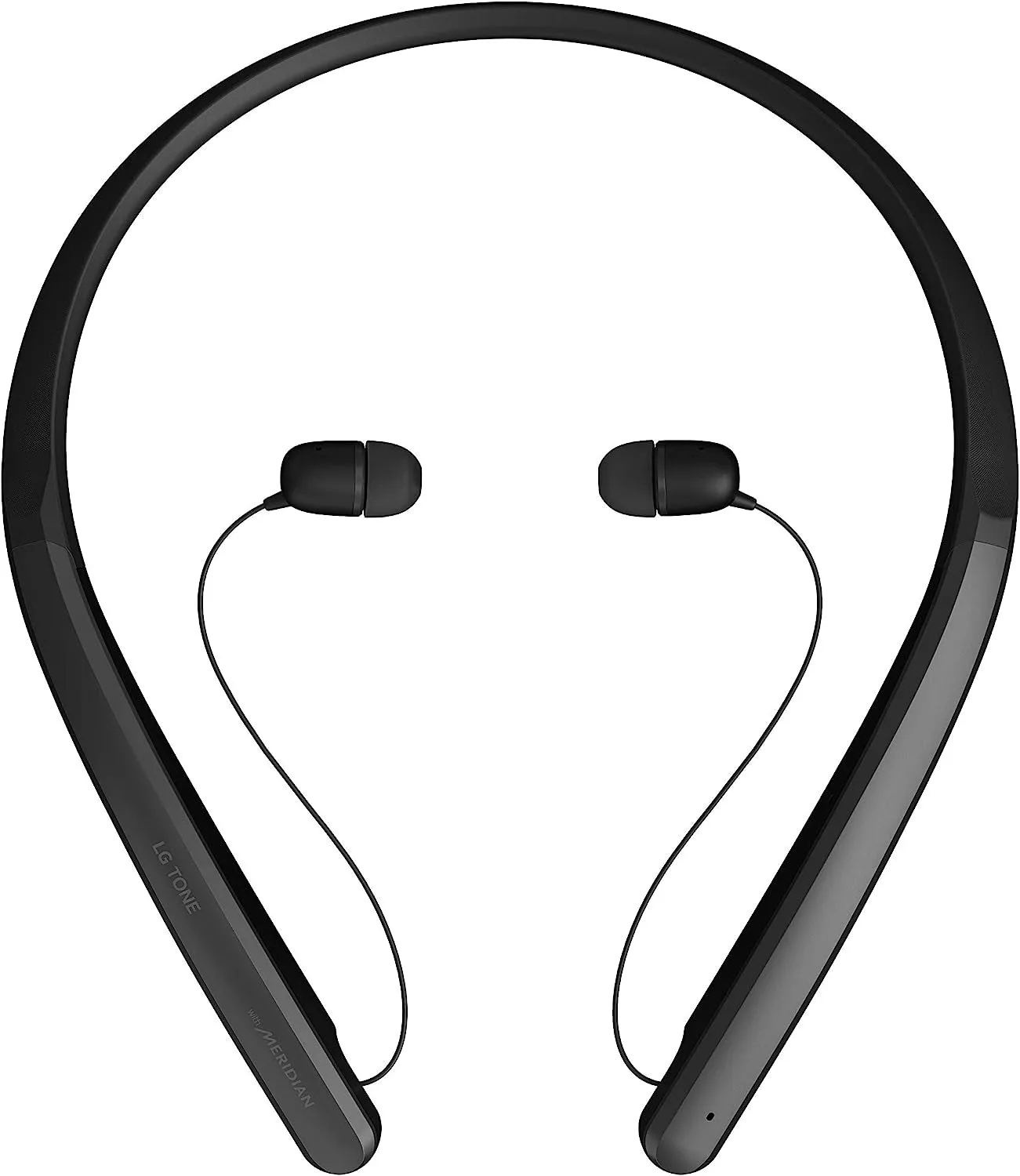 LG TONE Flex Wireless Bluetooth Stereo Neckband Earbuds HBS-XL7 - 32-Bit Hi-Fi DAC, Meridian Audio, Black