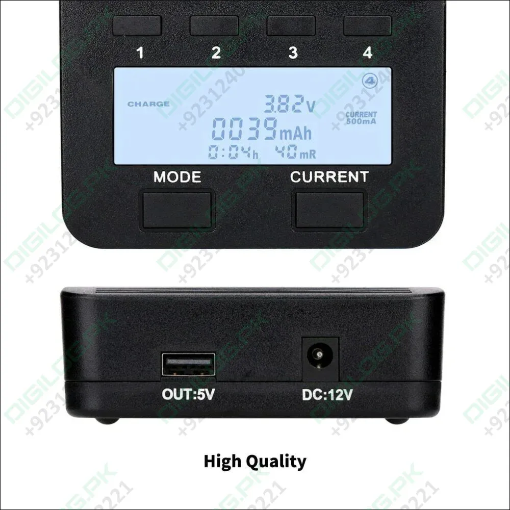 Liitokala Lii-500 Lcd Display 18650/26650 Speedy Rechargeable Lithium Battery Charger with Adaptor