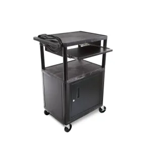 Line Leader Plastic AV Cart | Mobile Workstation