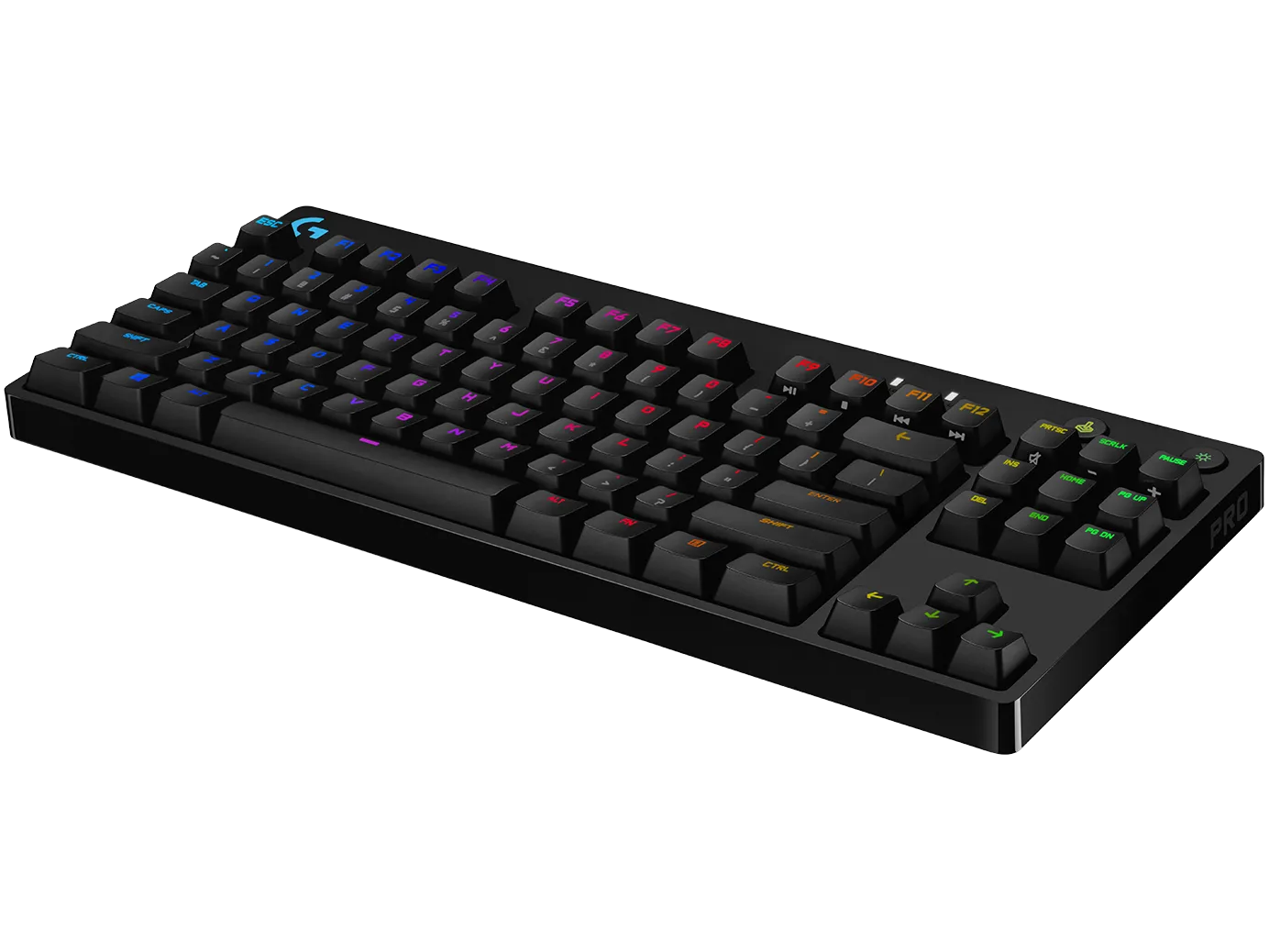 Logitech G PRO Wired Mechanical Gaming Keyboard | LightSync RGB | GX Blue Clicky Switches - Black (920-009396)