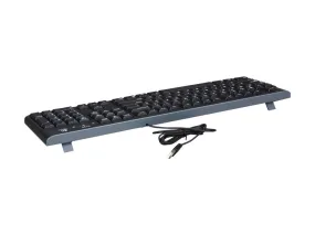 Logitech K120 Wired Keyboard, Slim, USB, Quiet Typing, Full-size F-keys, Number Pad, Black - 920-002478