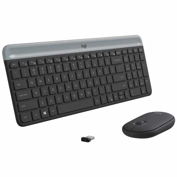 Logitech MK470 Slim Wireless Combo - Graphite