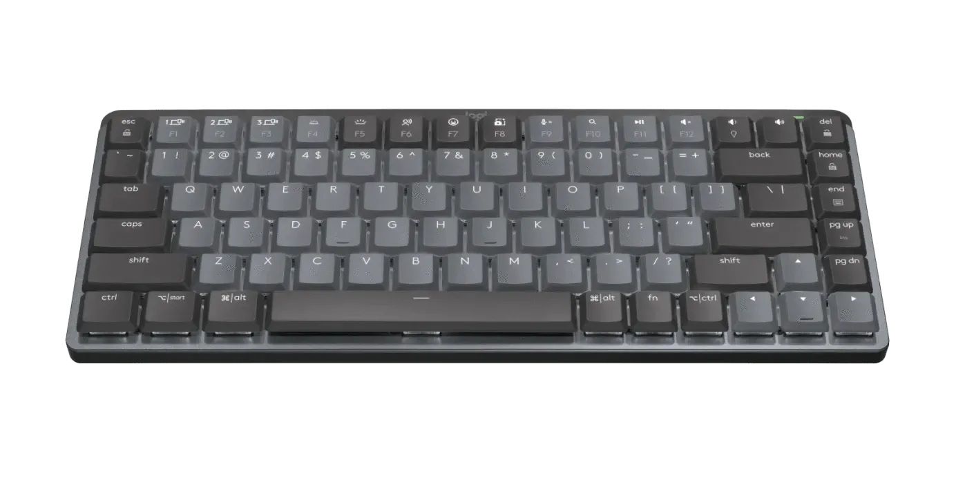 Logitech MX MECHANICAL Mini Wireless Illuminated Performance Keyboard - Linear Red Switches