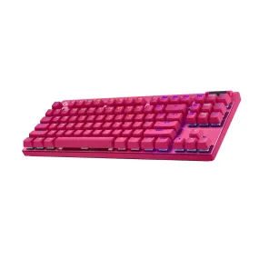 Logitech Pro X Tkl Lightspeed Gaming Keyboard Magenta (Gx-Brown)