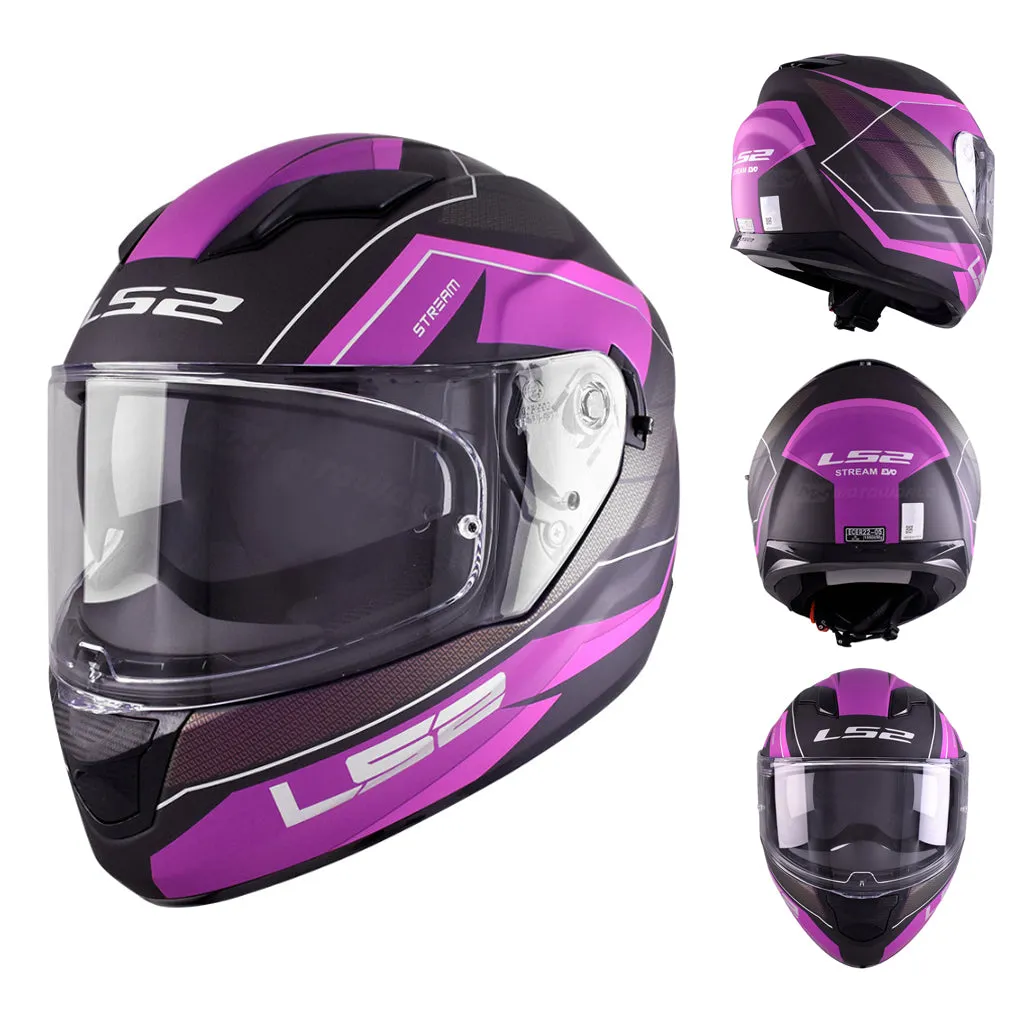 LS2 FF320EVO STREAM MOTORCYCLE FULL FACE HELMET