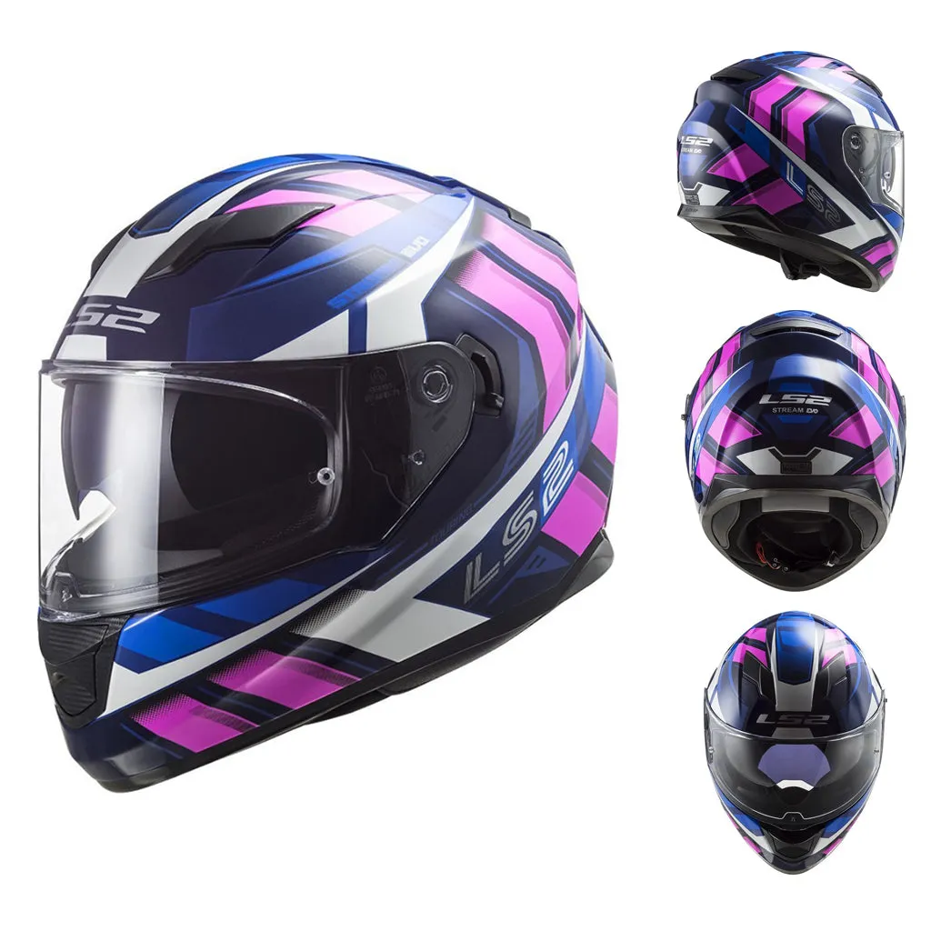 LS2 FF320EVO STREAM MOTORCYCLE FULL FACE HELMET