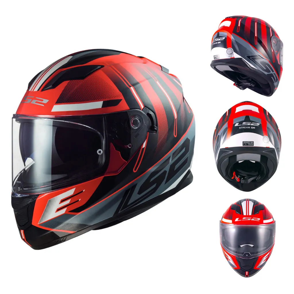 LS2 FF320EVO STREAM MOTORCYCLE FULL FACE HELMET