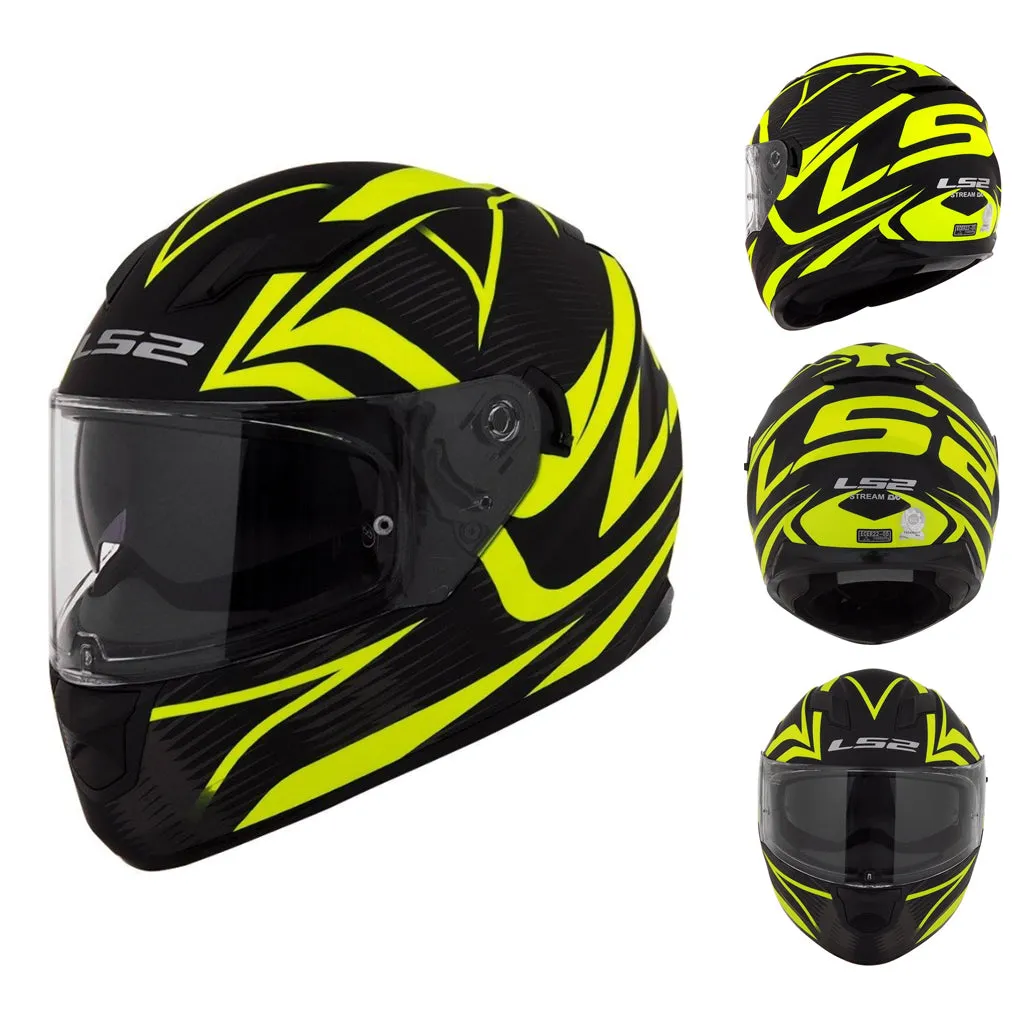 LS2 FF320EVO STREAM MOTORCYCLE FULL FACE HELMET