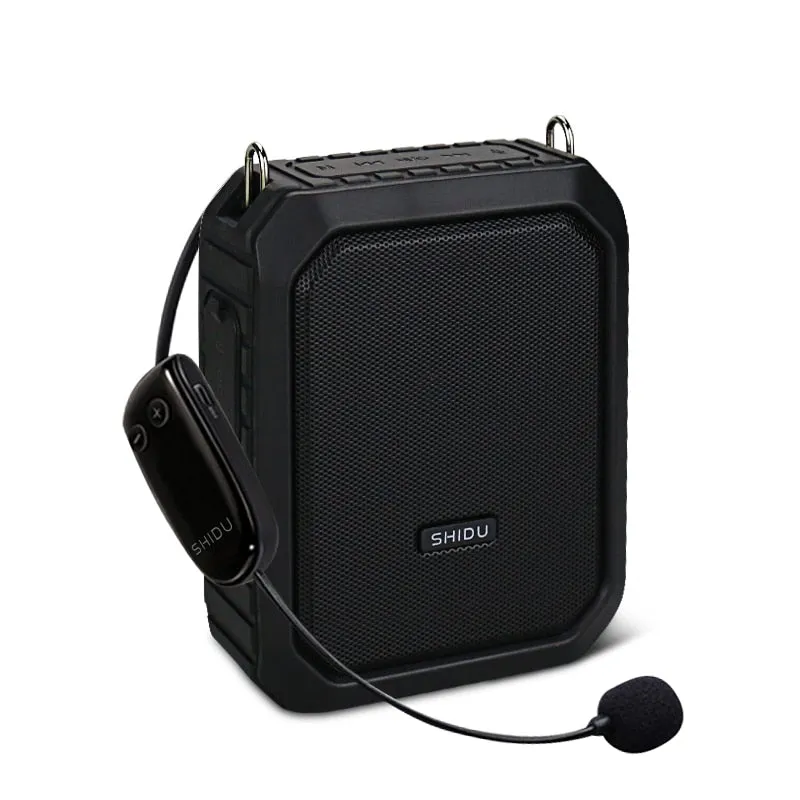 M800 18W Portable Wireless Voice Amplifier for Teachers UHF Microphone Bluetooth Speaker