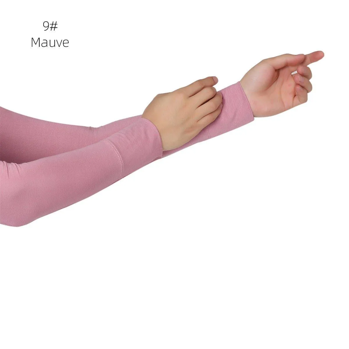 MAC123 Soft Skin-friendly Elastic Modal Cotton Base Ice Sleeves