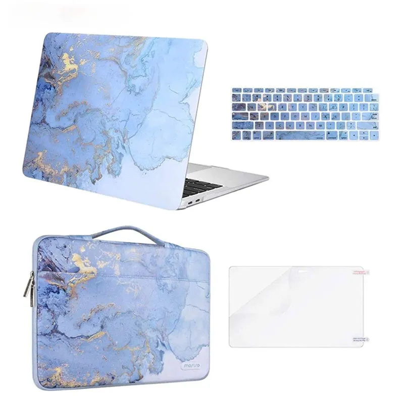 MacBook Air  Sleeve Case Set A 233713 inch Retina Plastic Hard Shell Cover Briefcase