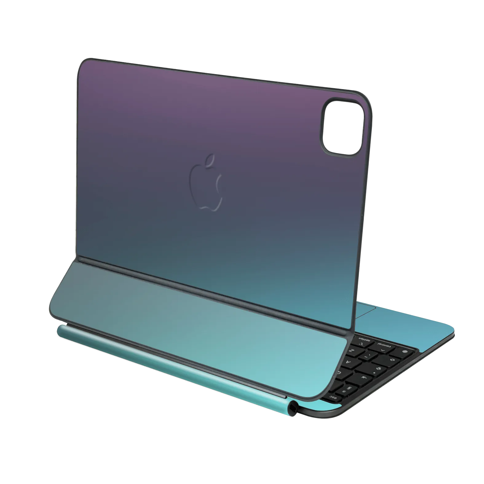 Magic Keyboard for iPad Pro 11” (M4, 2024) CHAMELEON TURQUOISE LAVENDER Matt Metallic Skin