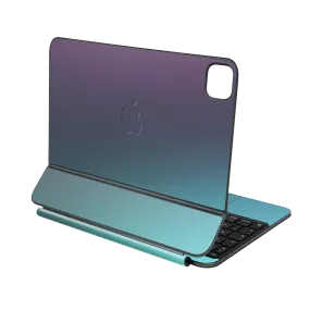 Magic Keyboard for iPad Pro 11” (M4, 2024) CHAMELEON TURQUOISE LAVENDER Matt Metallic Skin