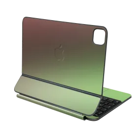 Magic Keyboard for iPad PRO 13” (M4, 2024) CHAMELEON AVOCADO Matt Metallic Skin