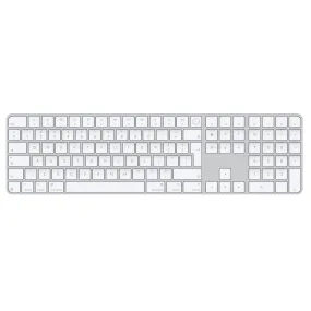 Magic Keyboard with Touch ID and Numeric Keypad for Mac models with Apple silicon - International English - White Keys