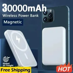 MagSafe Magnetic Wireless Power Bank for iPhone 12-15 Pro MAX, Samsung, and Xiaomi