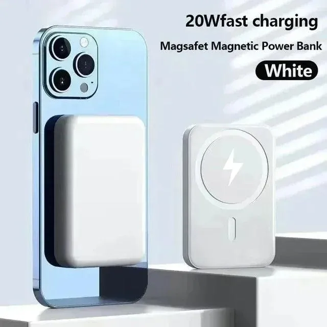 MagSafe Magnetic Wireless Power Bank for iPhone 12-15 Pro MAX, Samsung, and Xiaomi