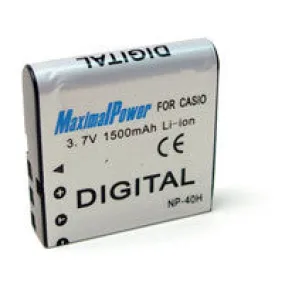 Maximal Power NP-40 (NP40) for Casio digital Camera