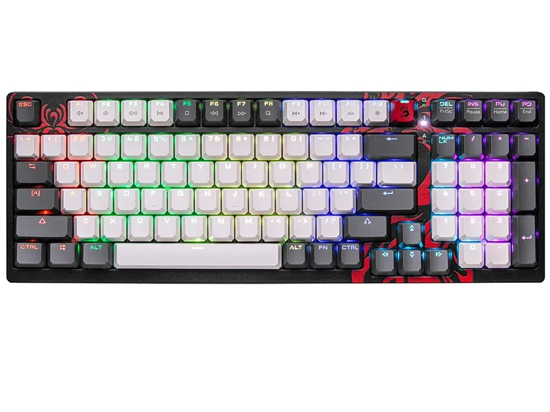 Mechanical Keyboard A4tech Bloody S98 Usb Naraka (Blms Red Switches) A4tkla47296