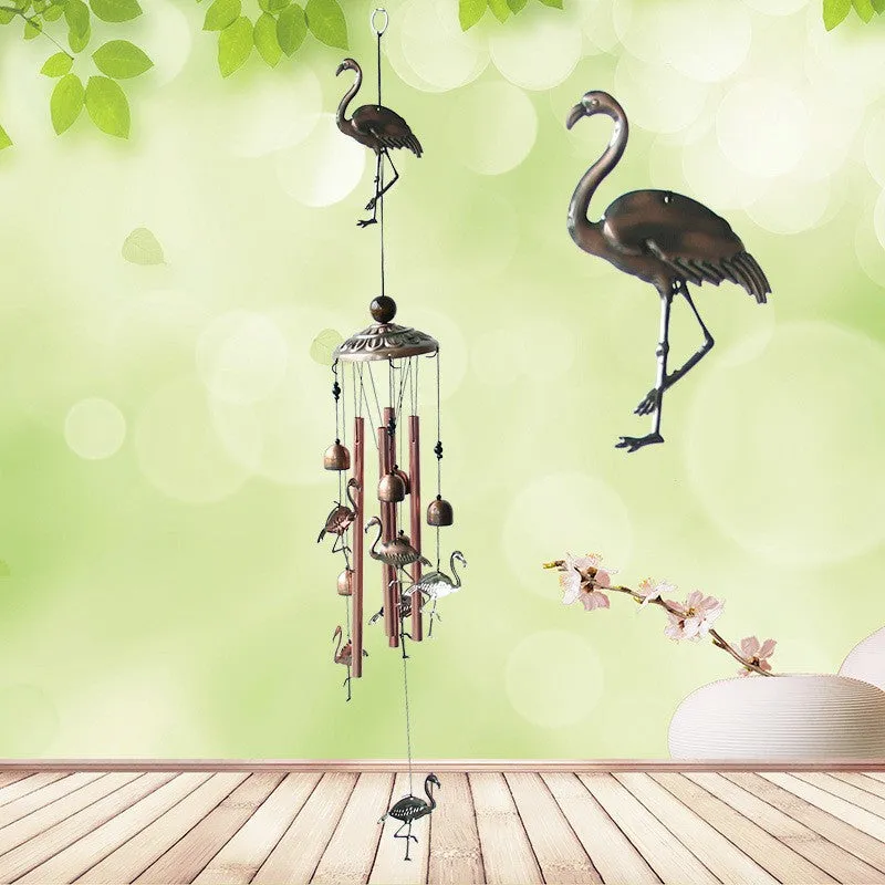 Metal Butterfly Wind Chimes Pendant for Garden Home Decoration