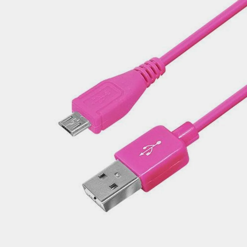 Micro USB 2.0 Data Sync Charger Cable Lead For Mobile Phones