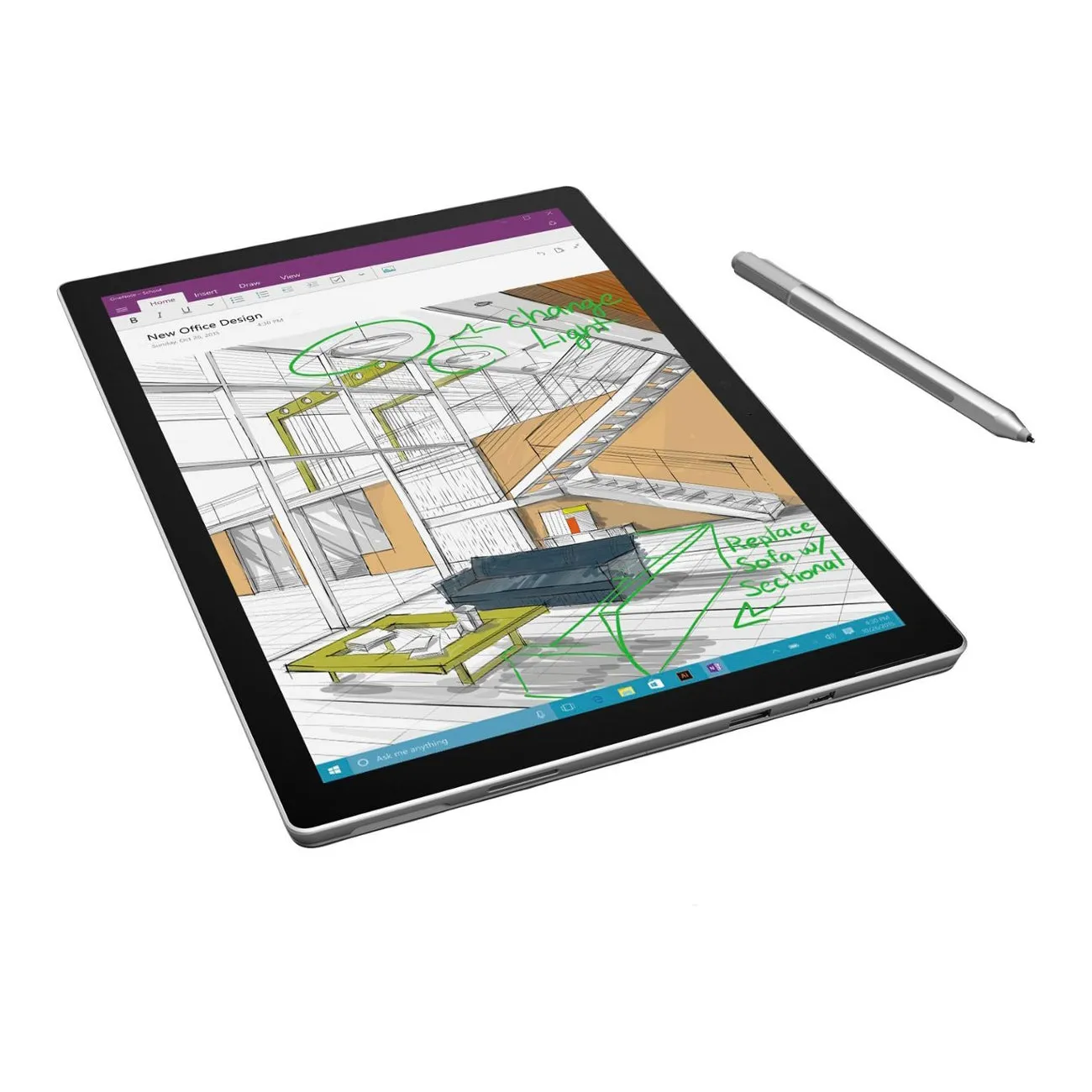 Microsoft Surface Pro 2in1 Core i5-6300u 12.3" Pixelsense Touch Detachable Laptop Offer (Used Clean Condition)