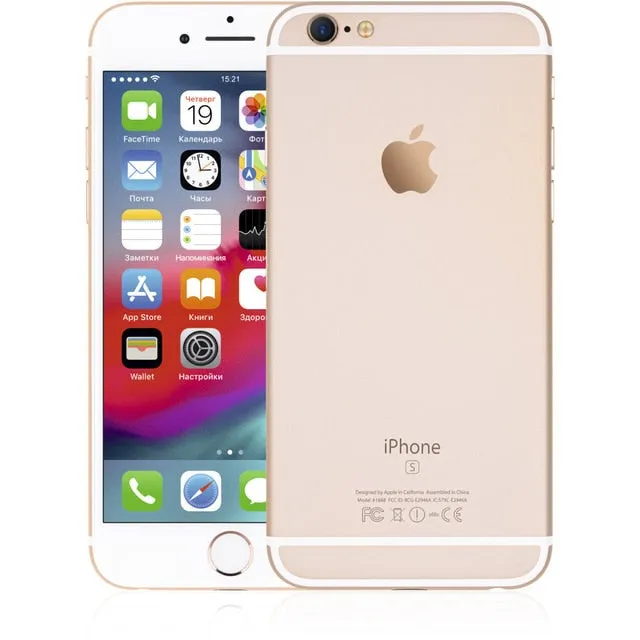 Mobile Phones Remade Iphone6s 32Gb smartphone smartphones iOS Iphone 6 s 4.7'' 1334 x 750 pp 2 Core 2GB RAM 32GB ROM  12Mpix/5Mpix 1 Sim LTE BT v4.2 NFC GPS 1750 mah OS12