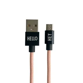 My Charger Cable Usb/Micro Usb Nude