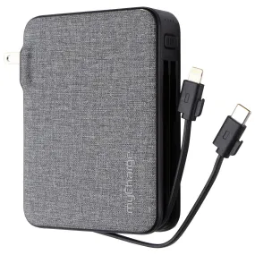 myCharge (15,000mAh) Power Hub Max All-in-One Portable Charger - Gray (AO15FK-A)