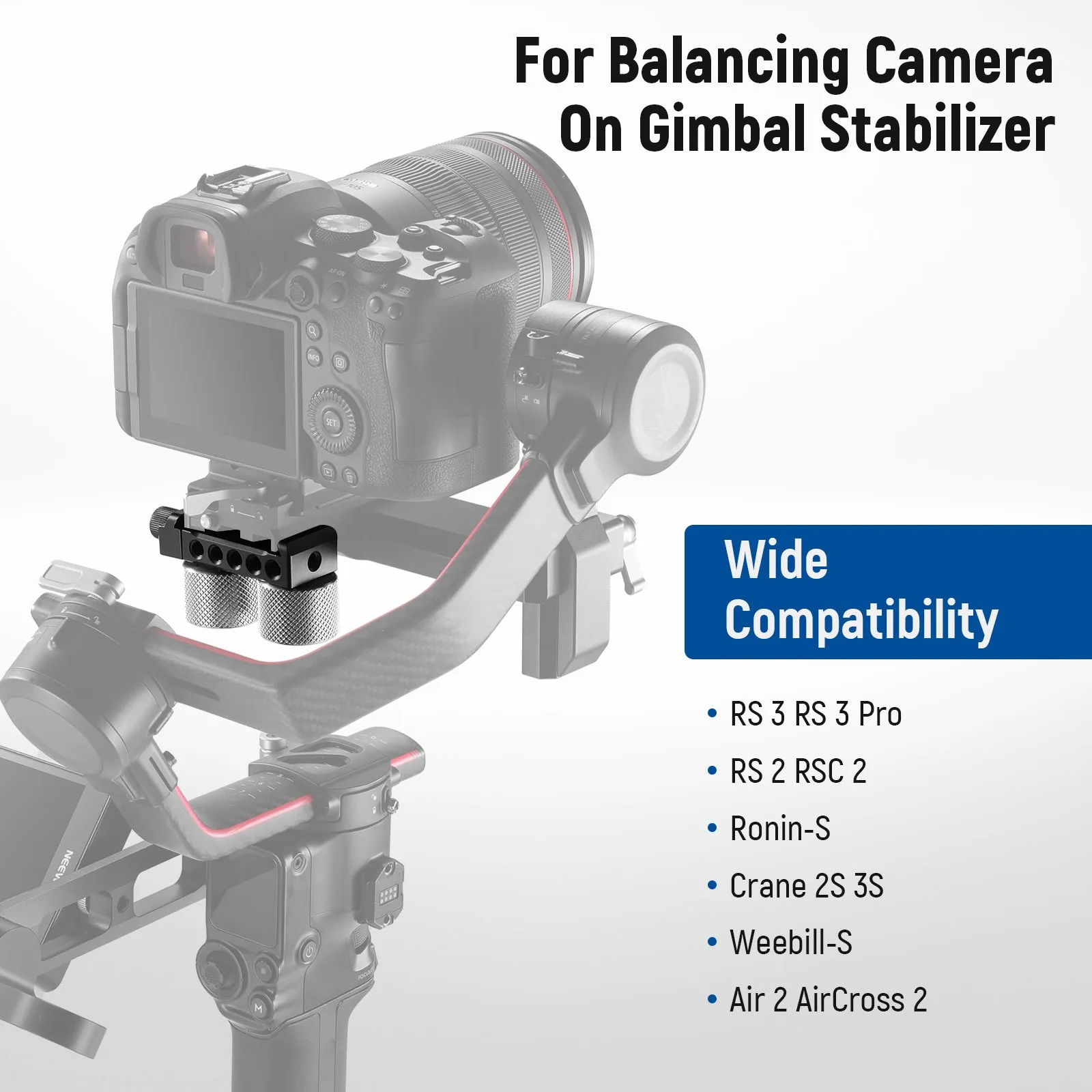 NEEWER Gimbal Counterweights and Clamp Kit for DJI