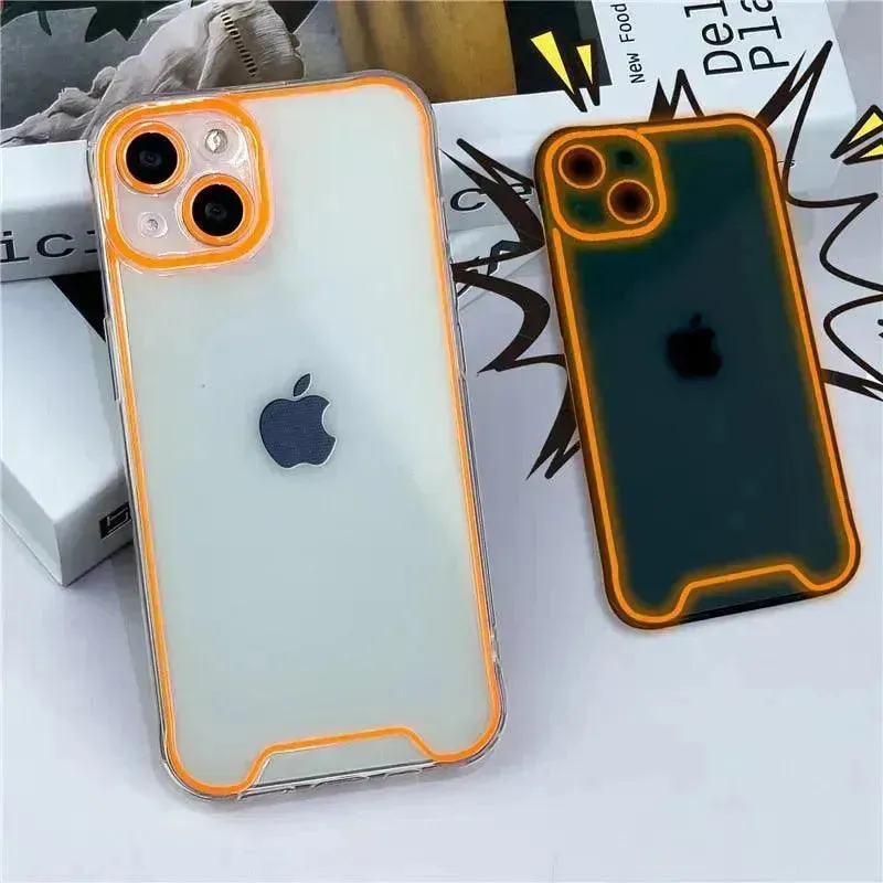 Neon Luminous Silicon Case (For iPhones)