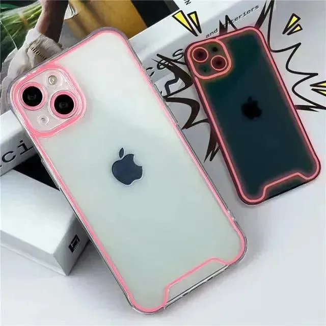 Neon Luminous Silicon Case (For iPhones)