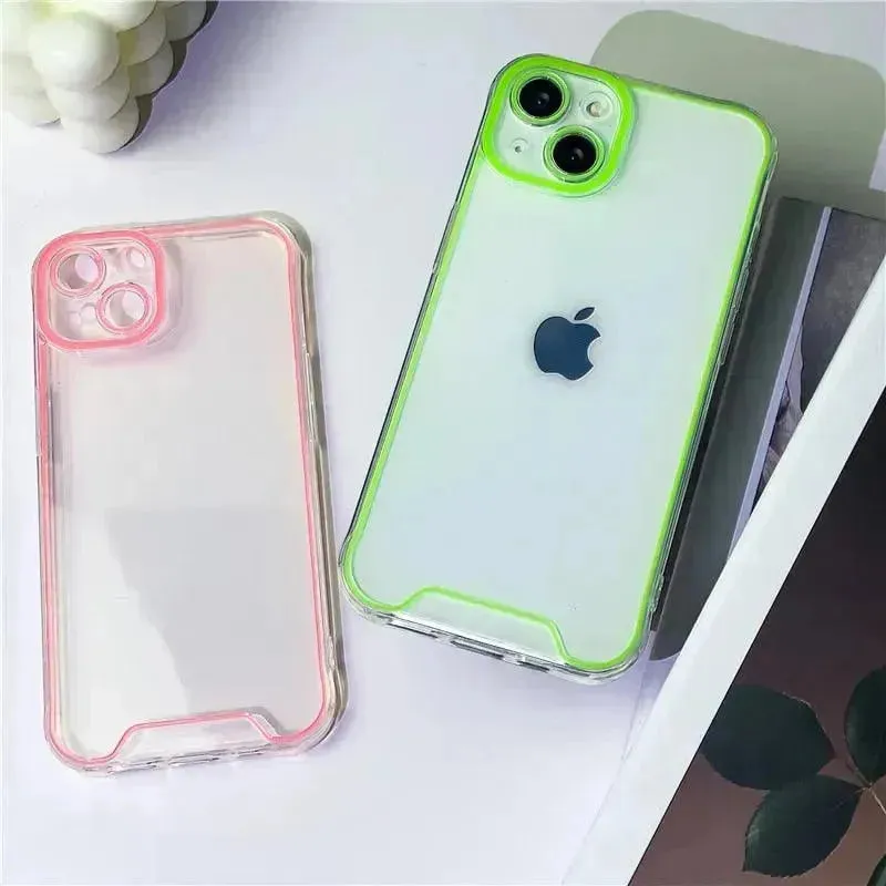 Neon Luminous Silicon Case (For iPhones)