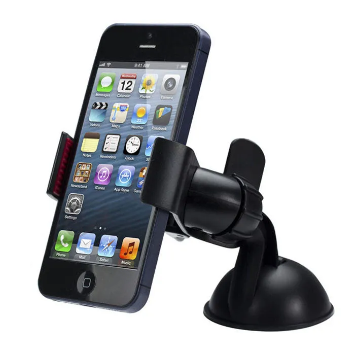 New Arrival Universal Stick Car Windshield Mount Stand Holder For iPhone Mobile Phone GPS