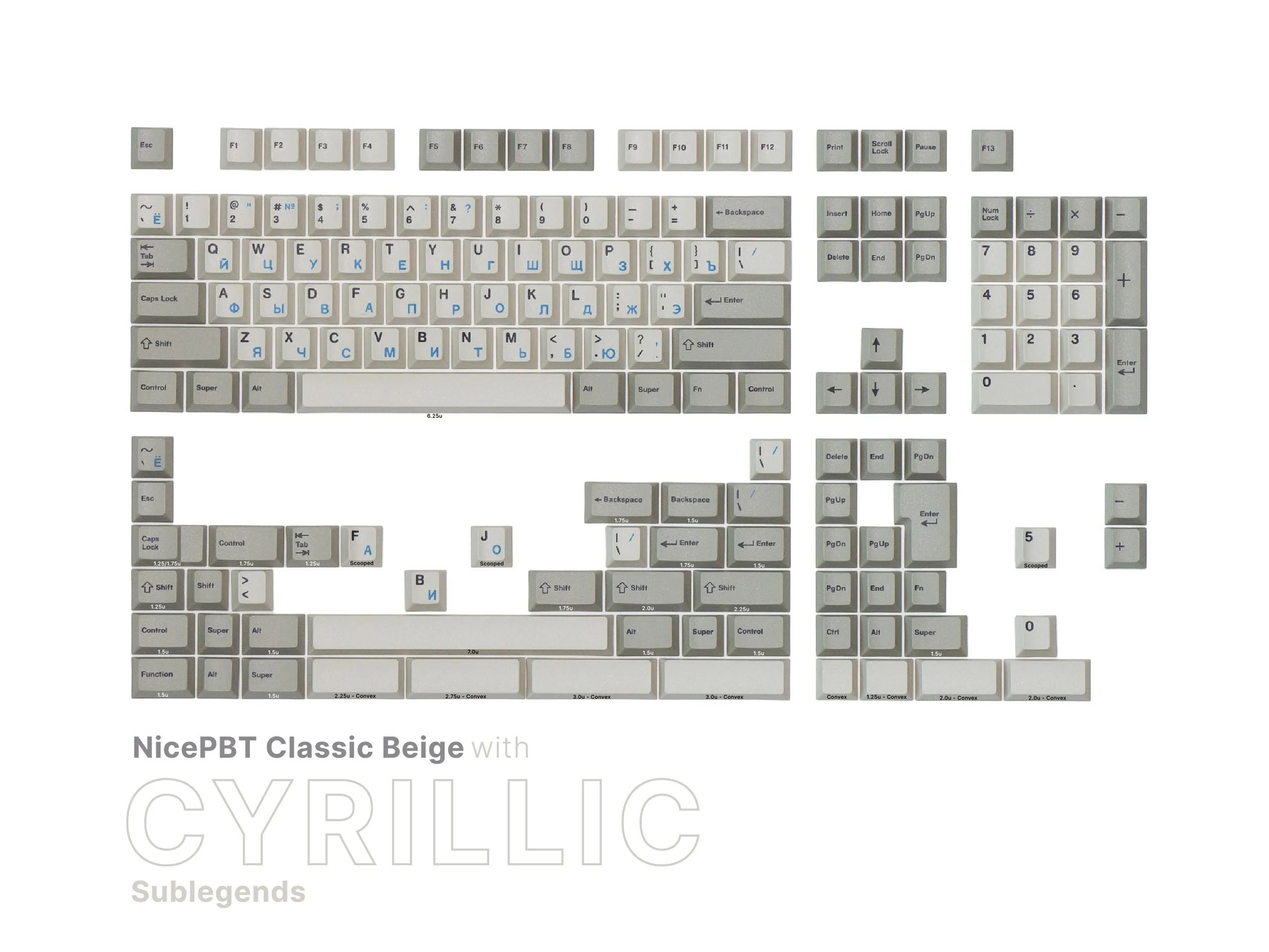 NicePBT Cyrillic Sublegend Classic Beige