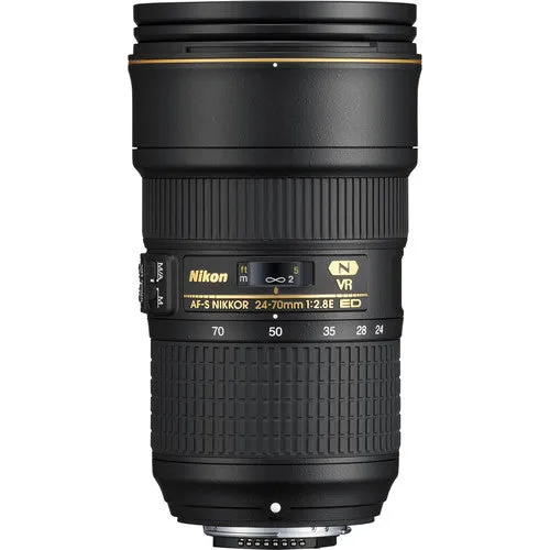 Nikon AF-S NIKKOR FX 24-70mm F2.8E VR Lens