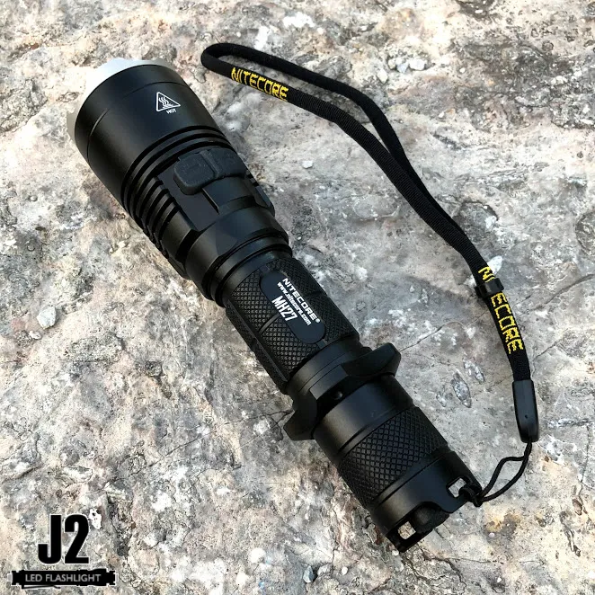 Nitecore MH27 RGB LED USB Flashlight XP-L HI Cree LED With Nitecore NL1823 18650 Lithium Battery